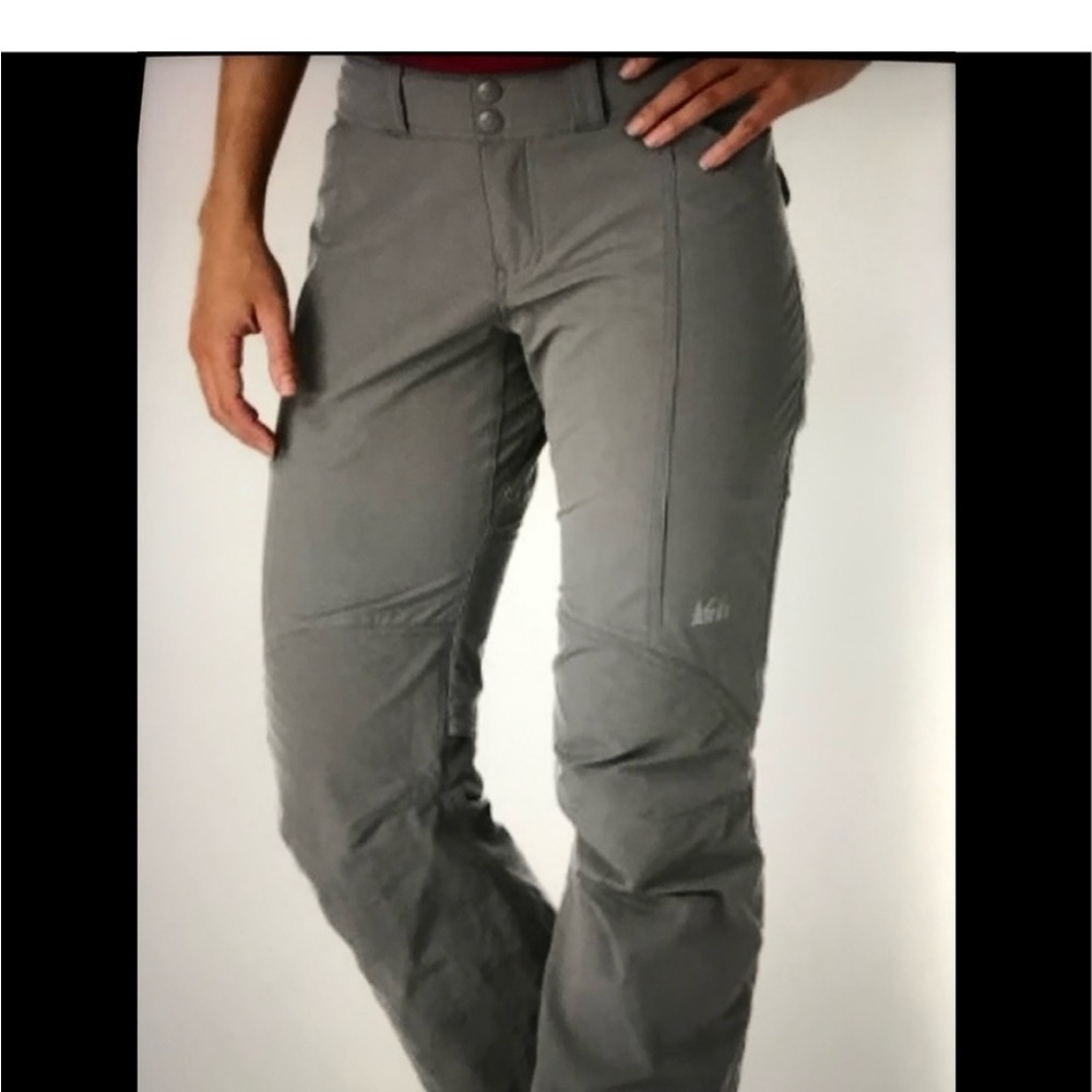 REI Women’s Screenline Hiking Gray Pants. Size 10
